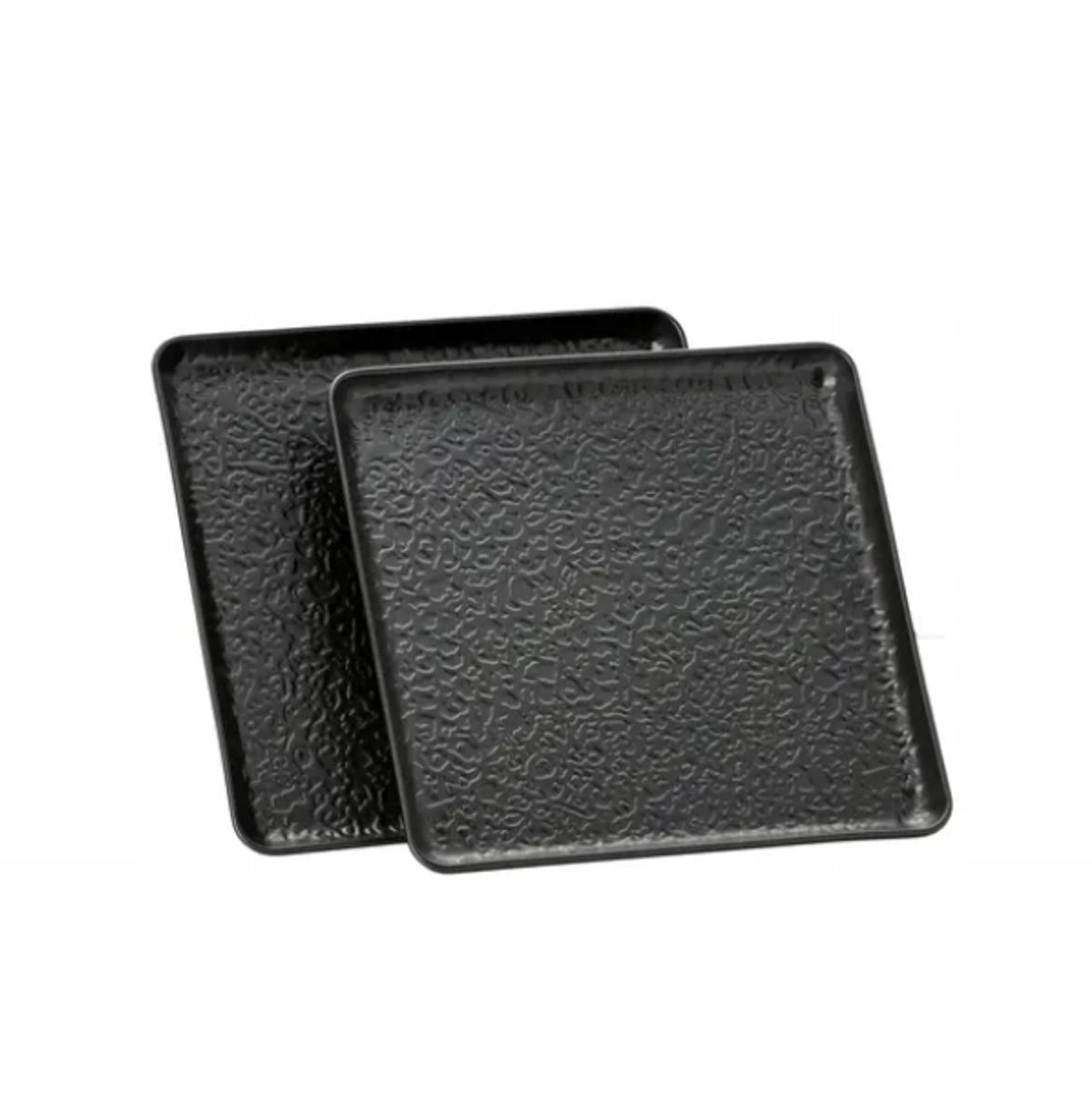 2x keramische serveerschalen Zwart 22,5cm - Stijlvol & Modern