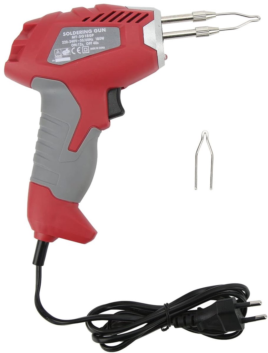 Soldeerpen 180W - Instelbare Temperatuur - 200℃ - Ideaal voor Elektronica en DIY - ShopVlot