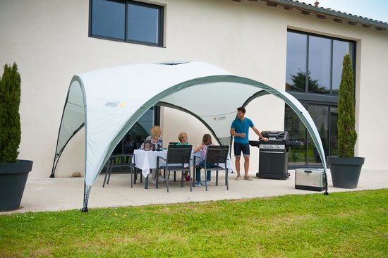 Coleman Event Shelter XL Partytent - 4.50 x 4.50 Meter - Groen/grijs van Coleman — afbeelding 2