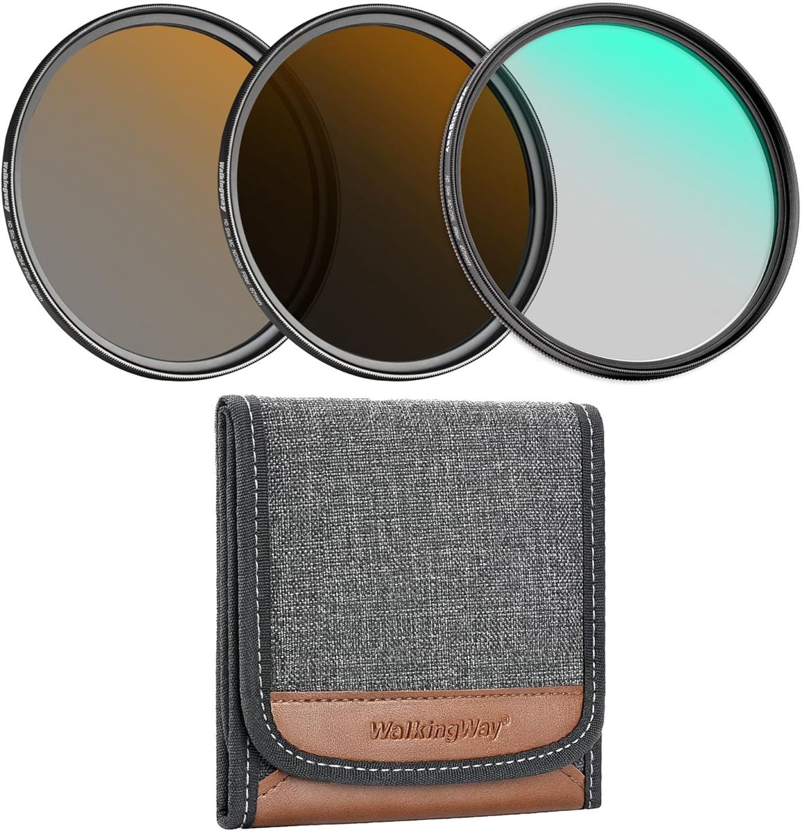 Filterset 77 mm ND64 + ND1000 + CPL - Multi-laags optisch glas - Ultra dun met case - Perfecte controle over licht - ShopVlot