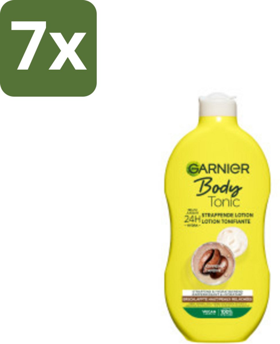 Garnier - Body - Bodylotion - Tonic - Verstevigend & Hydraterend - 400 ml - Bulkverpakking - 7 stuks
