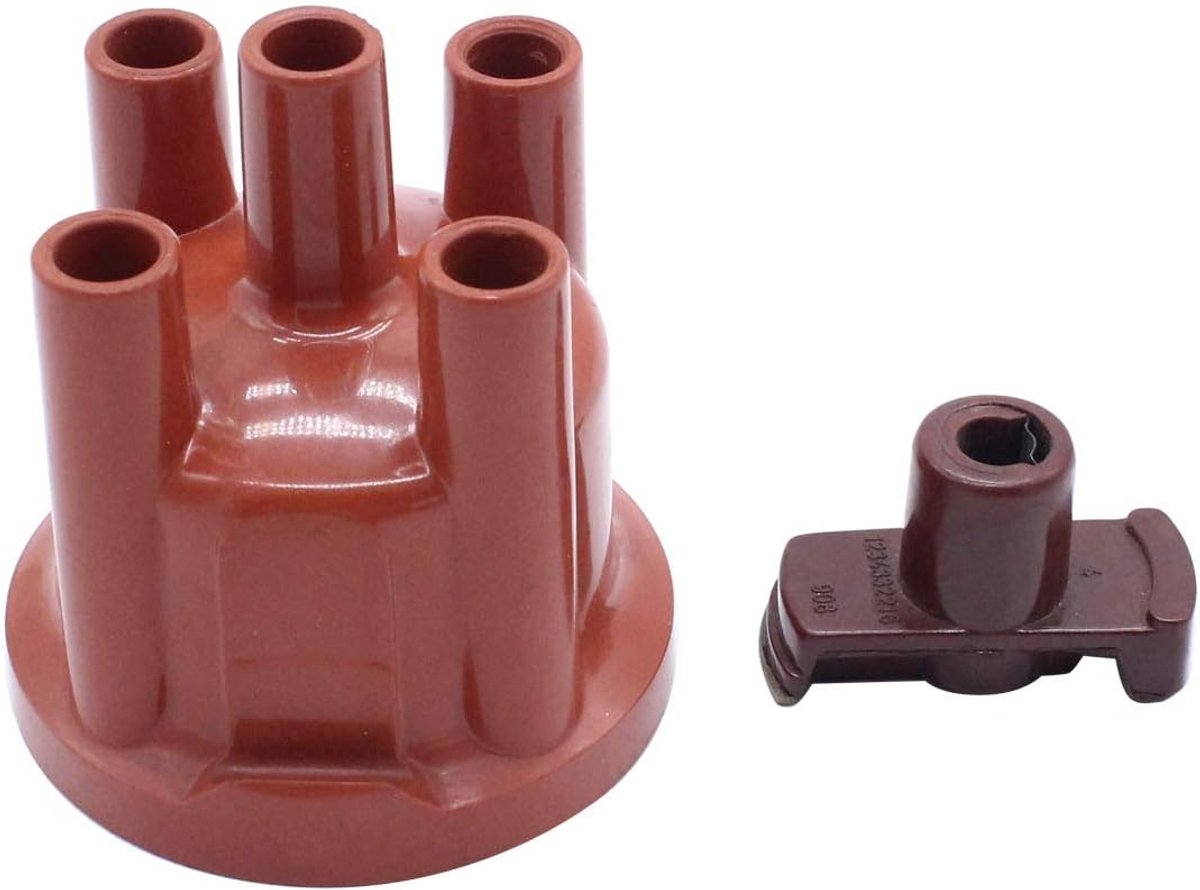 ontstekingsdistributorkap 7,9 mm - rood - voor Bosch ontsteking - vervangingsset - ShopVlot