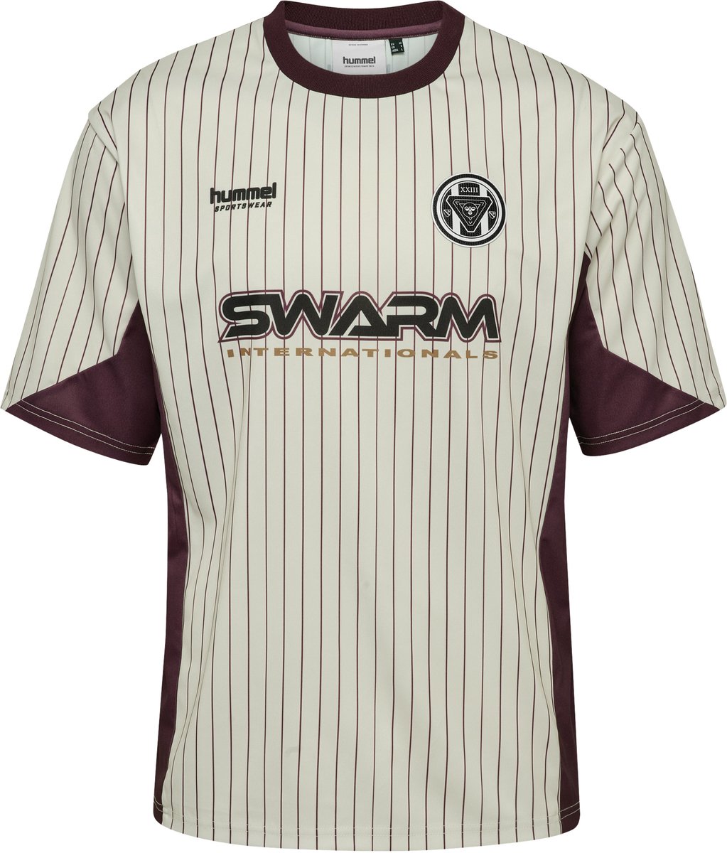Hmlloose Jersey Ss Stripe Topscorer