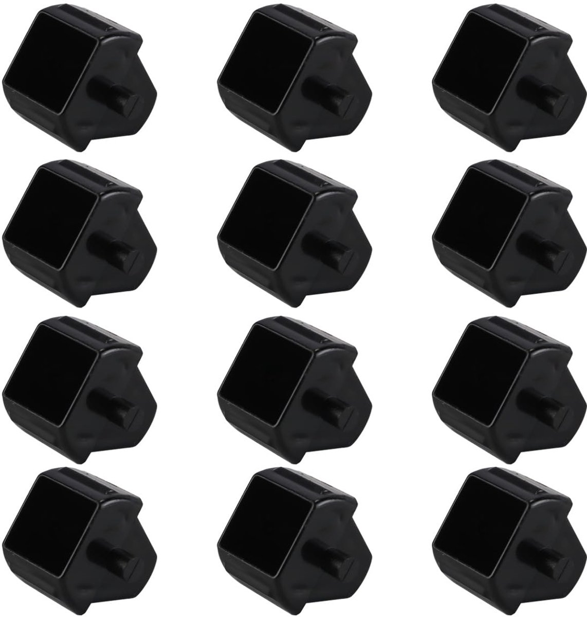 Enwye 12 stuks tape dispenser kern, plastic inzetstuk cellotape rol inzetstuk kern tape dispenser onderdelen voor - ShopVlot