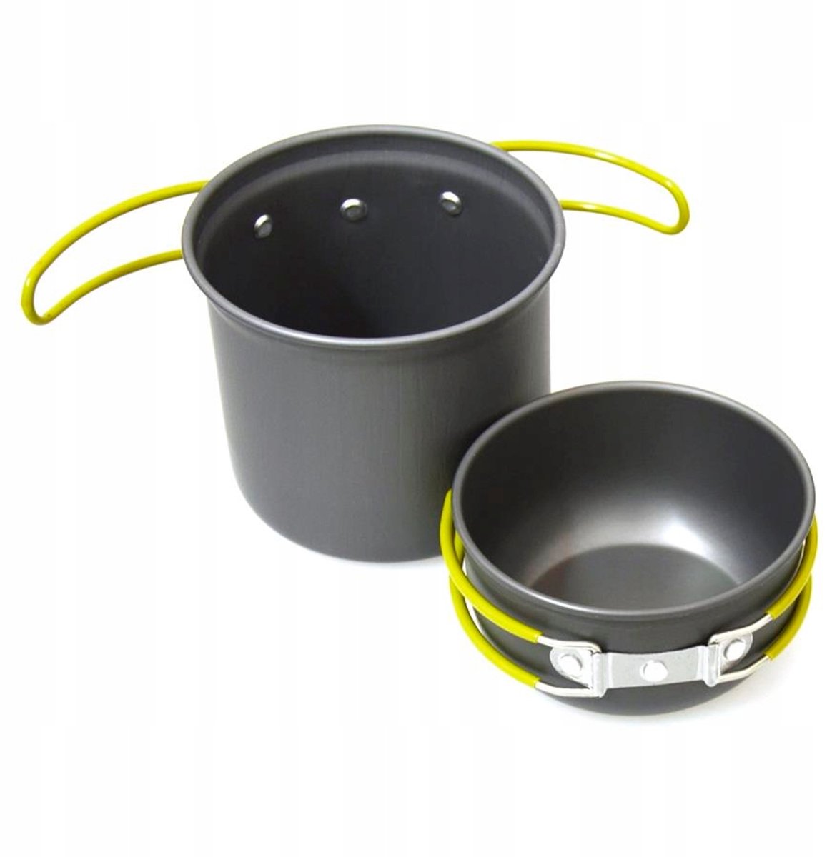 Kampeer Kookgerei Set 2 stuks - lichtgewicht metaal