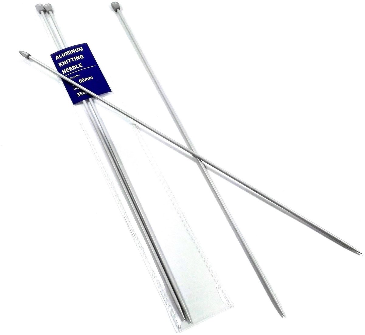 Merkloze Rechte Breinaalden 3mm Teflon - 35cm