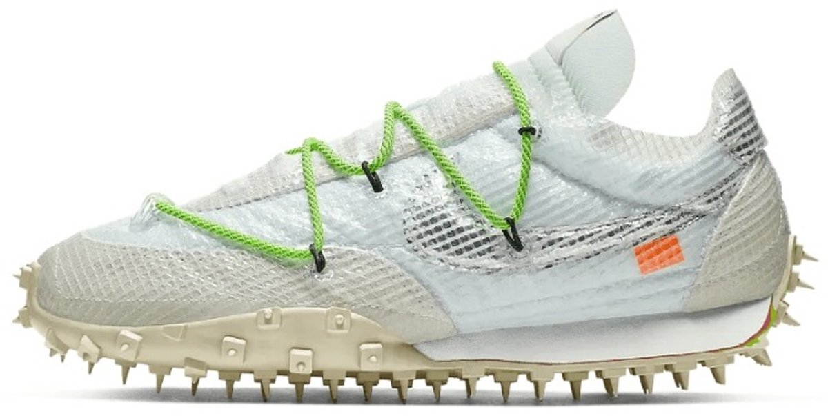 Off - Sneakers - Unisex - White X Nike Waffle Racer SP 'White'