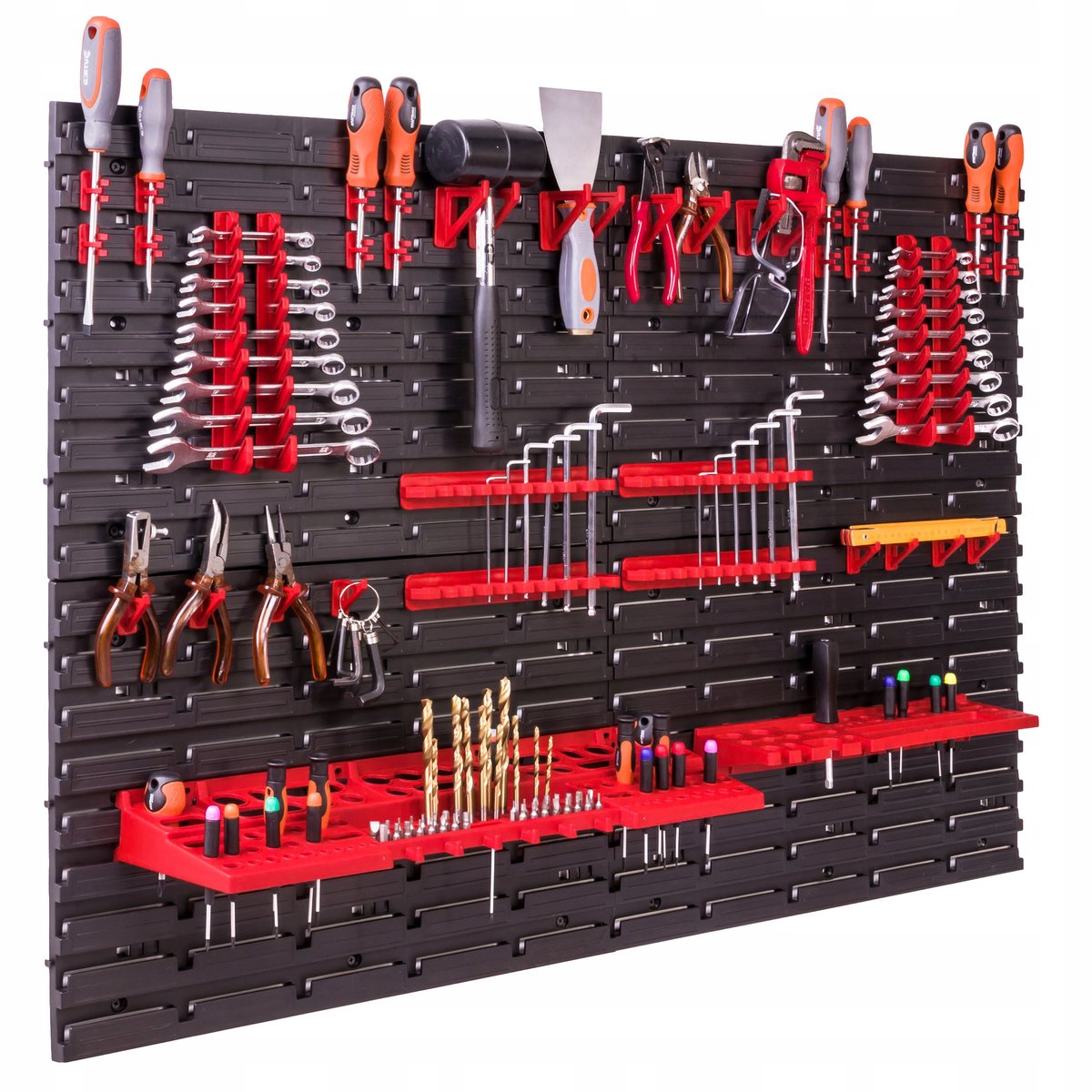 Gereedschapsbord met Haken en Bakken 115x78 cm