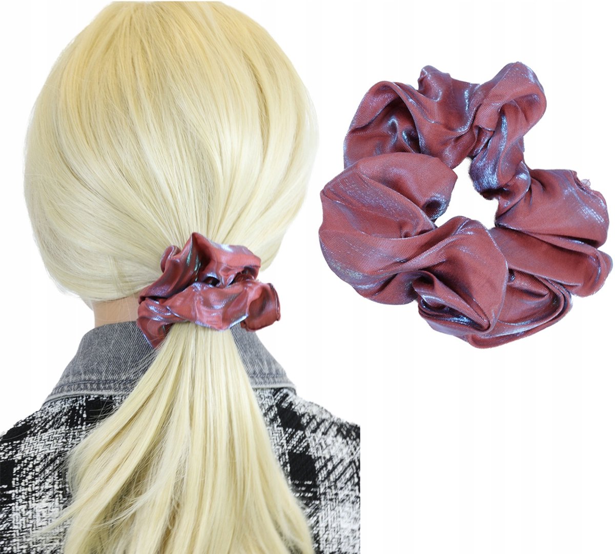 Zachte Scrunchie Haarband - Veelkleurige stof