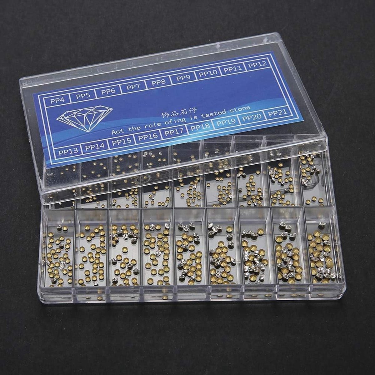 Horloge decoratie met rhinestones - 18 maten vervangende stenen - eenvoudig aan te brengen - ShopVlot