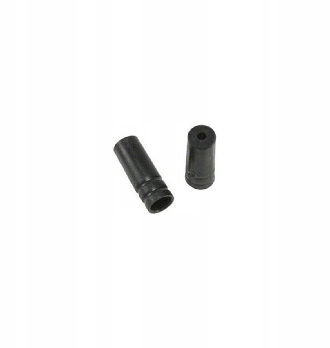 200x Fiets Versnellingskabel Eindkapjes - 4mm Zwart