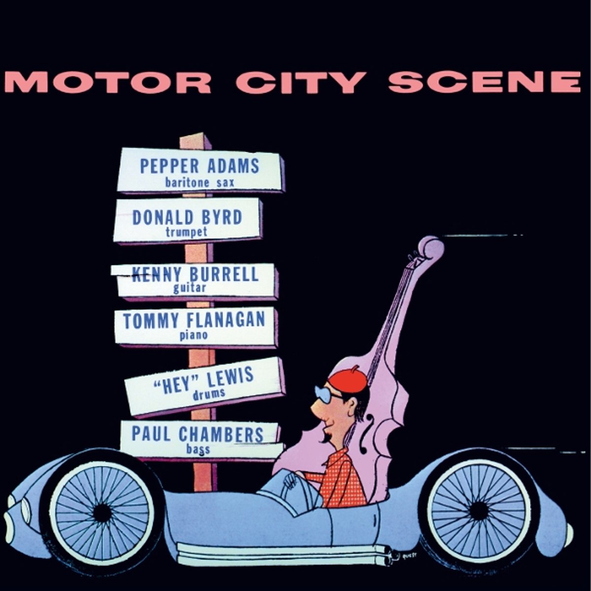 Pepper & Donald Byrd Adams - Motor City Scene (LP)