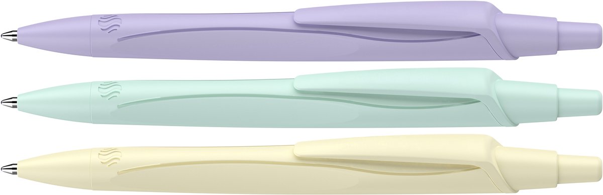 Schneider Balpen Reco - Pastell Edition - doos à 3 stuks assorti - S-131893