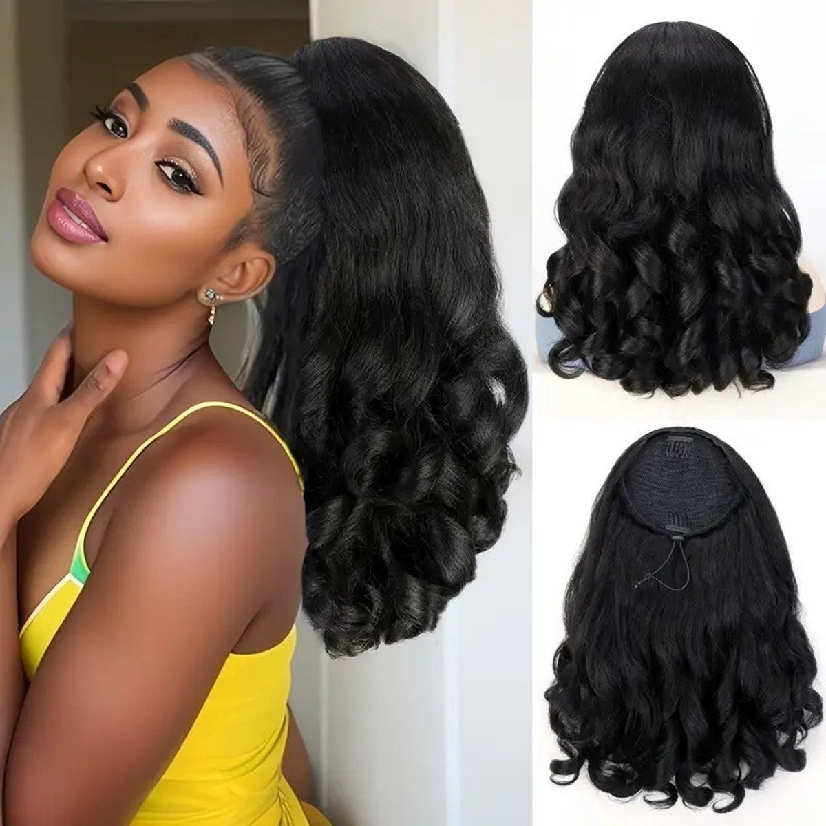 Hair extention Straight Ponytail – 16 inch (135 g)