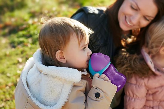 Philips Avent SCF796/02 Drinkbeker met rietje - 9m+ - 1 stuk - Paars/Blauw van Philips — afbeelding 5