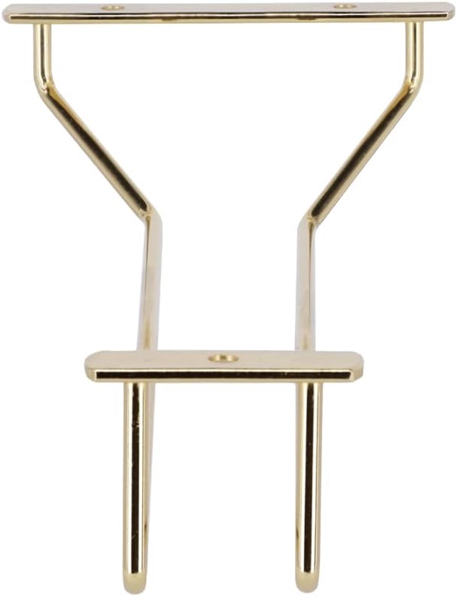 Glass rack ceiling 1 row - gold - ShopVlot