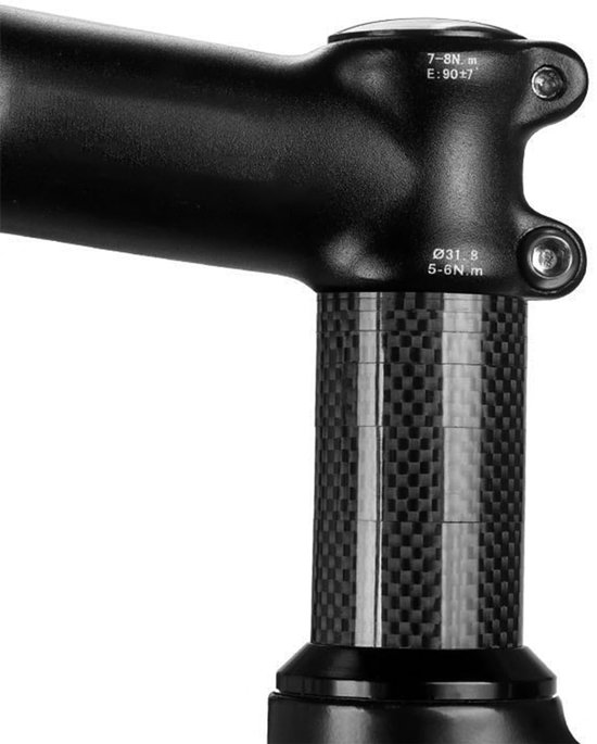 Fiets headset afstandhouders set van 5, van koolstofvezel, verschillende diktes van Fiets. — afbeelding 3