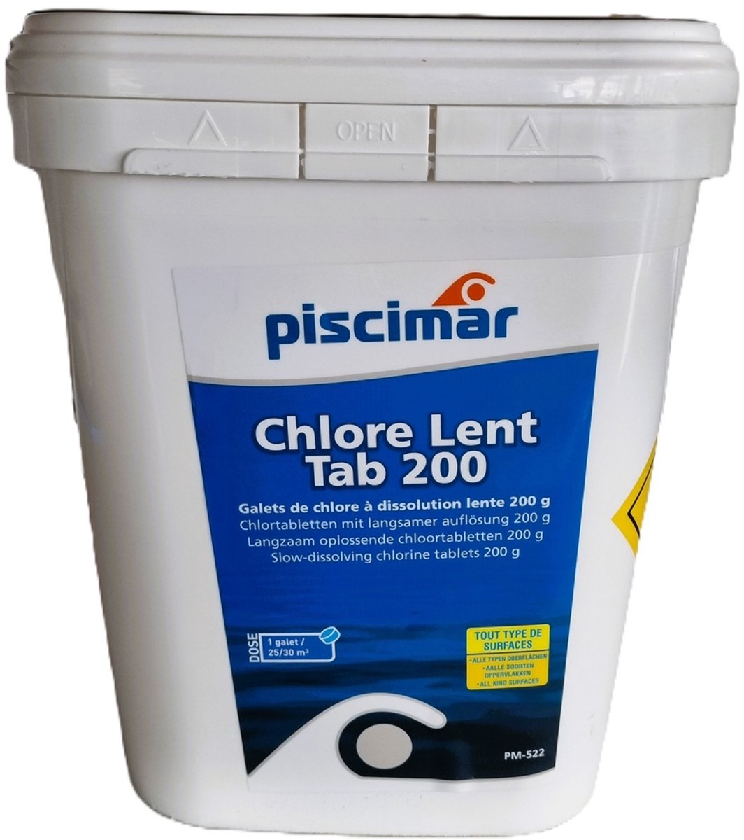 Piscimar chloortabletten-200g-5Kg