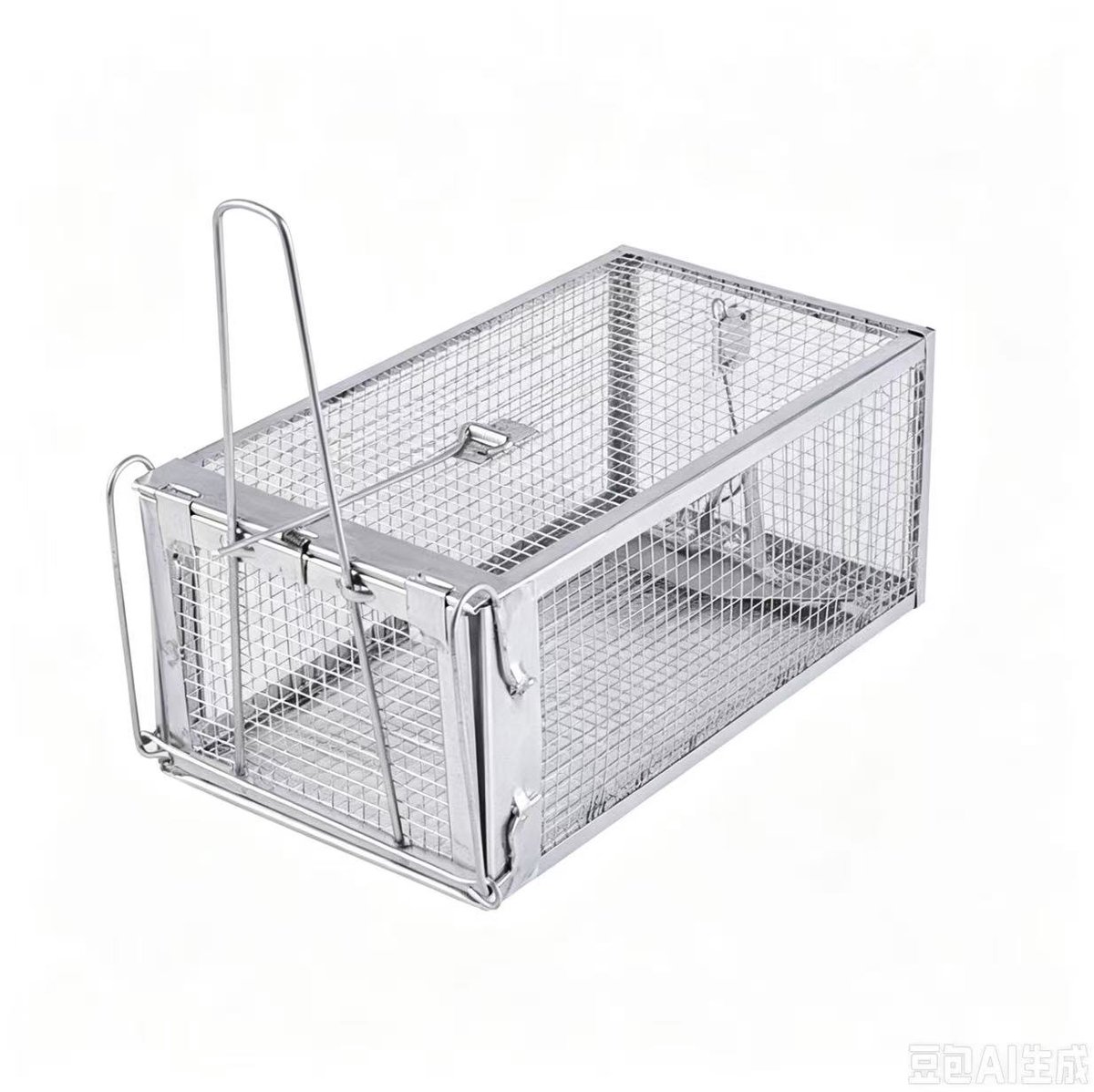 Rattenval RVS - Levend Vangen - Kooi - Muizen en Ratten Val - Muizenval