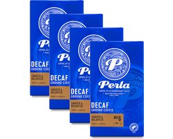 Perla Decaf - Multipack - Gemalen Koffie - 1000g (4x250g)