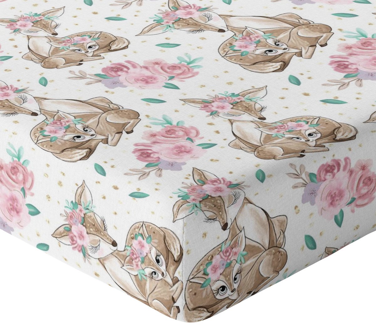 Merkloos Kinderbed Laken 90x40cm met Elastiek - 100% Katoen
