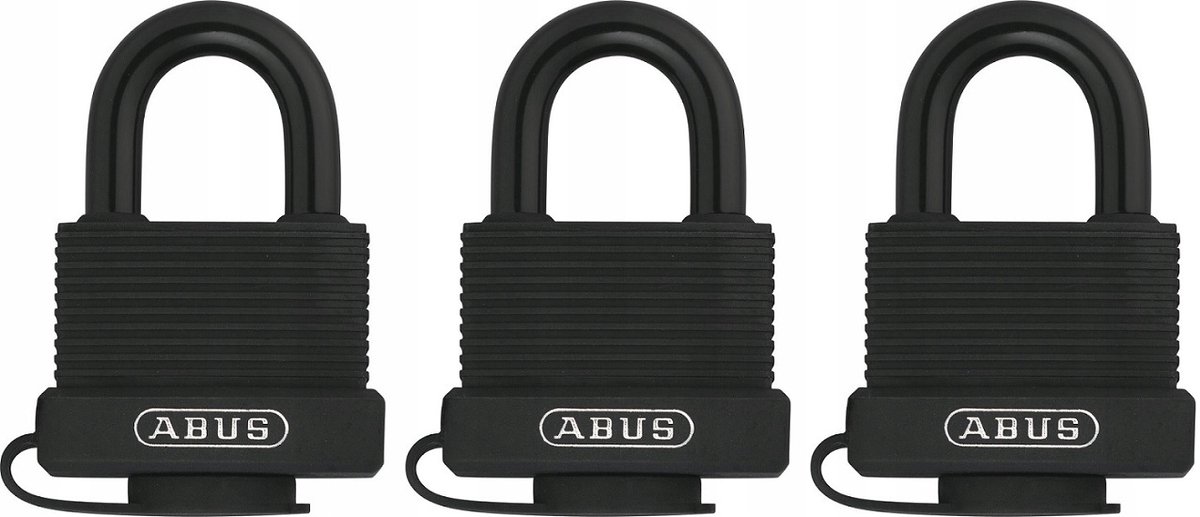 ABUS Bevestigingssloten 3 stuks, één sleutel systeem