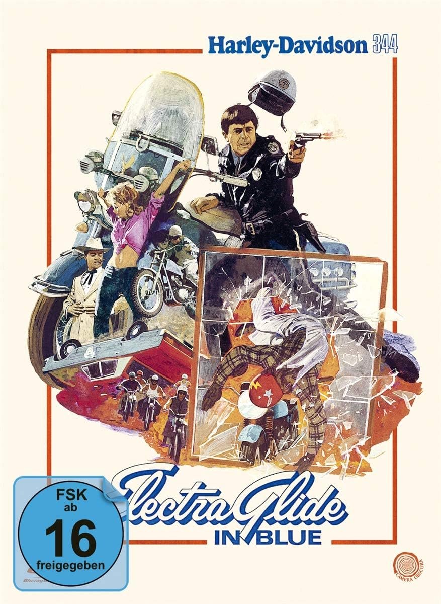 Mediabook - limited edition - Electra Glide in Blue - Harley Davidson 344 - unieke filmervaring - ShopVlot