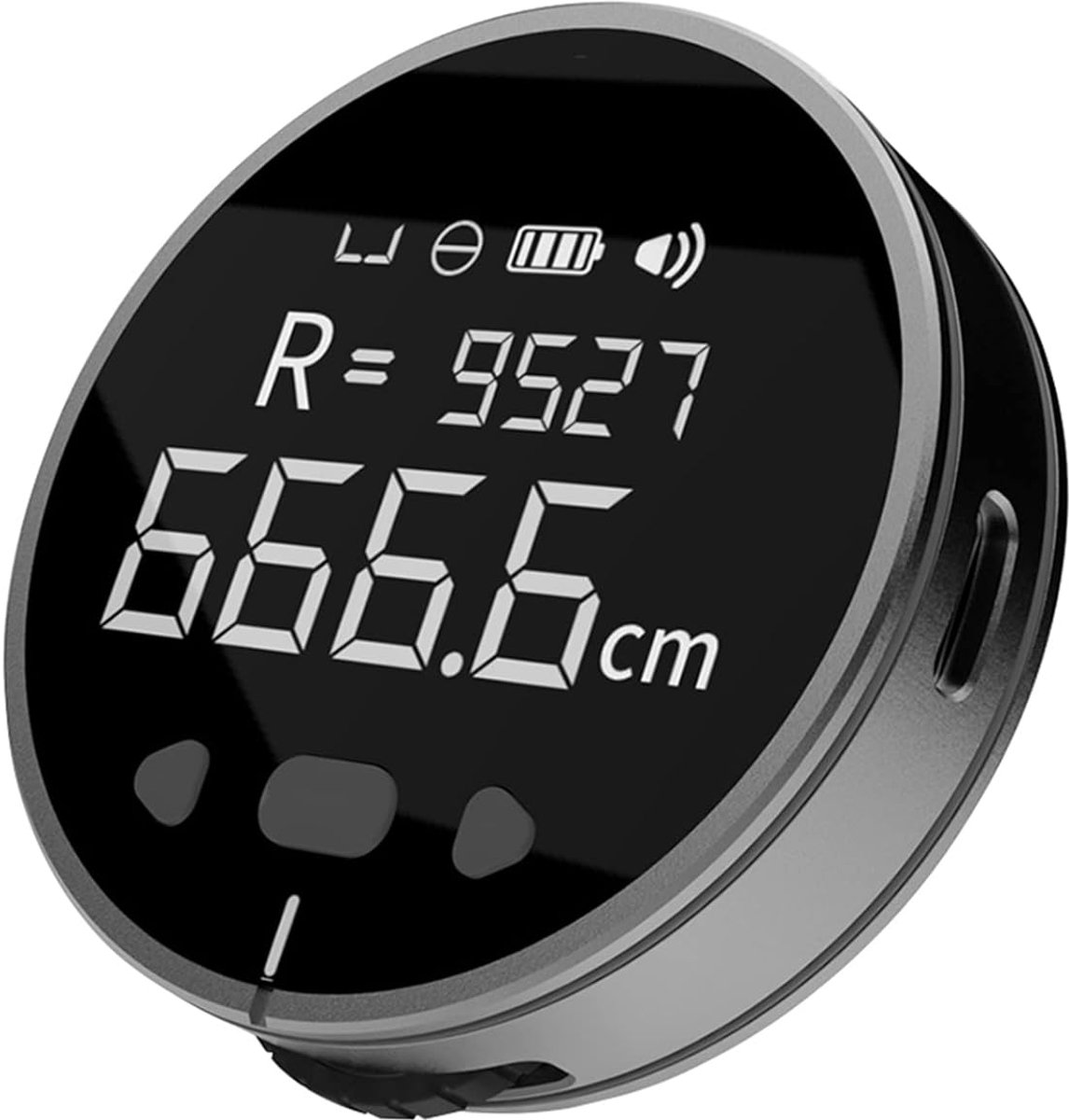 Elektronische liniaal 8 in 1 - LCD-display - hoge nauwkeurigheid - handig meetinstrument voor onderweg - ShopVlot