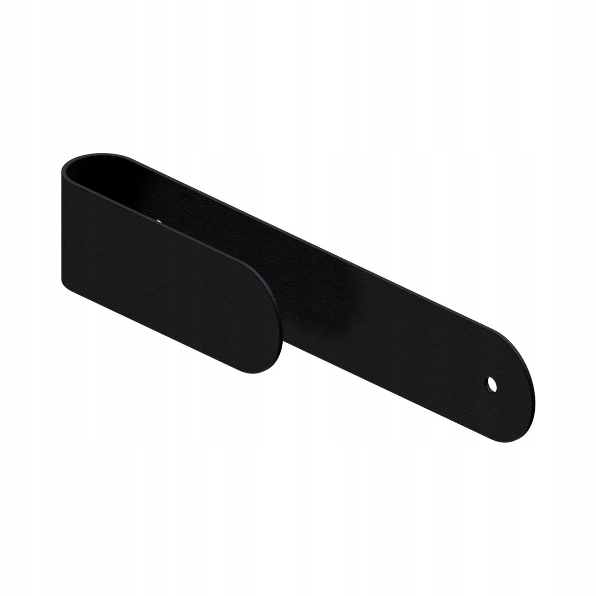 Moduall Horizontale Latten Wieszak - Metaal Zwart 26x5 cm