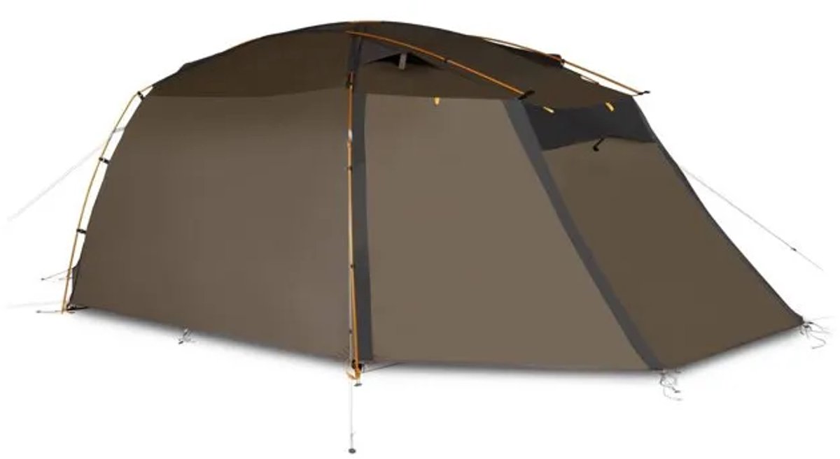 Trekkingtent - 3 personen - KAMPA - Mossborn-K 03 - Bruin