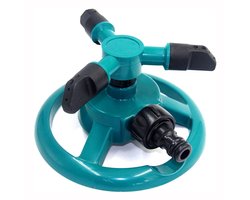 DW4Trading Arroseur Oscillant Rotatif Circulaire Pour Jardin 10 m² - Système D'irrigation Pour Pelouse