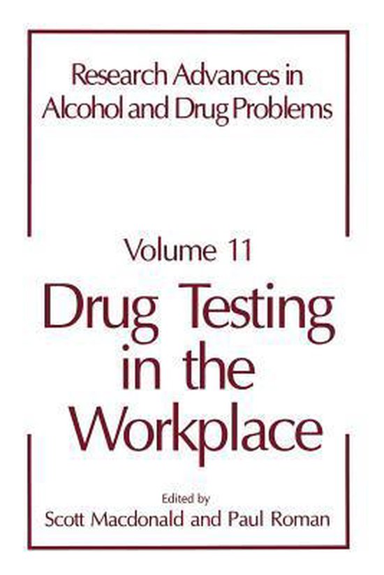 Drug Testing in the Workplace 9781461360179 Boeken