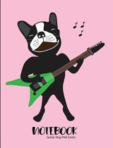 Notebook Guitar Dog Pink Series