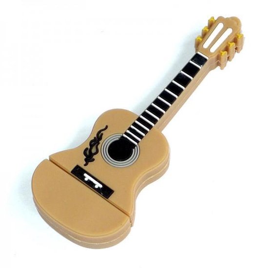 Clé USB Ulticool Guitare - 16 Go - Musique - Marron | bol