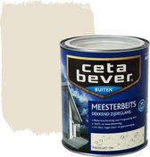 Cetabever Dekkende Meesterbeits - 0,75 liter - Mergelwit - 2 Stuks