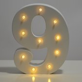 cijferlamp 9