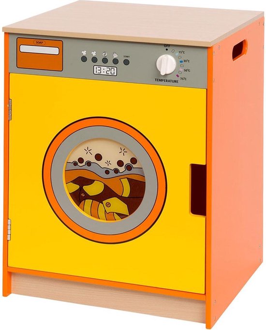 bodem Verzending duurzame grondstof Houten Wasmachine | bol.com