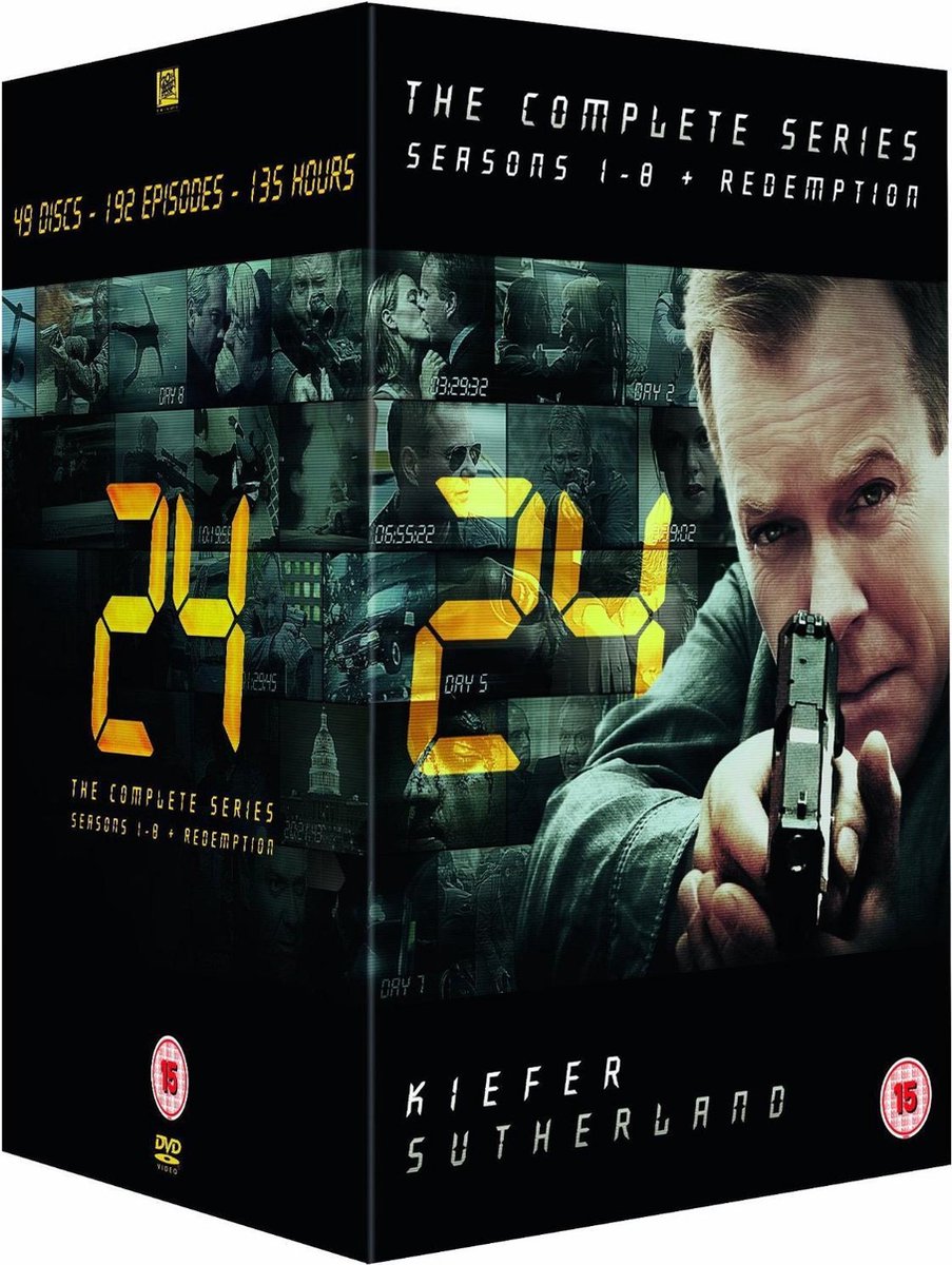 24 - Season 1-8 + Redem..