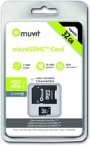 muvit Micro SD Card 32GB Class 10 (with Adapter)