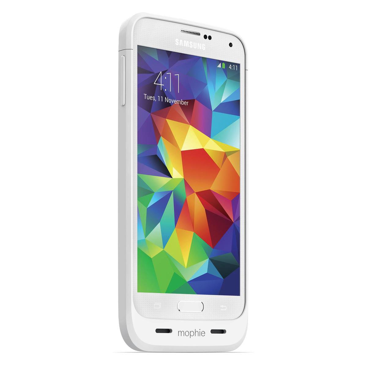 Mophie Juice Pack Galaxy S5 Portable battery case - Wit