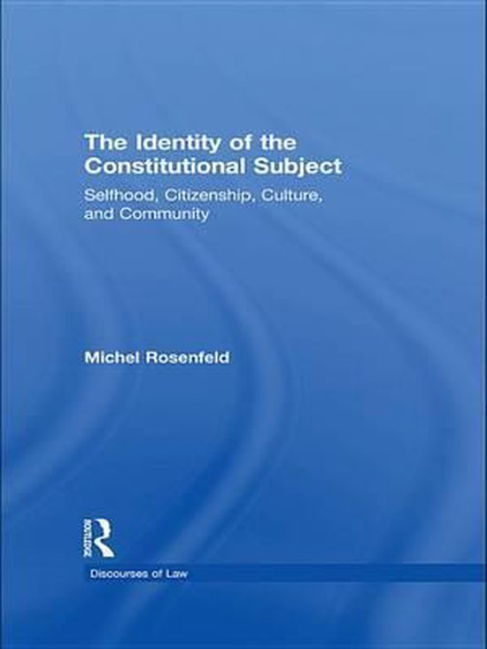 Discourses of Law - The Identity of the Constitutional Subje ... - cover