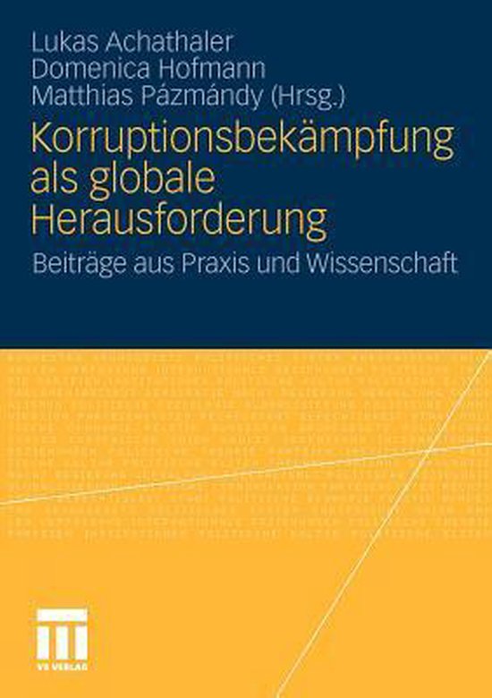 Korruptionsbekämpfung als globale Herausforderung