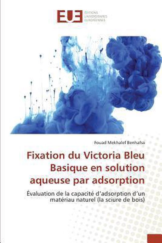 Fixation Du Victoria Bleu Basique En Solution Aqueuse Par Ad ... - cover