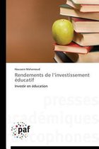 Rendements de L Investissement ducatif