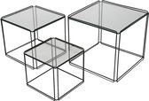 Bijzettafels Square (set van 3)