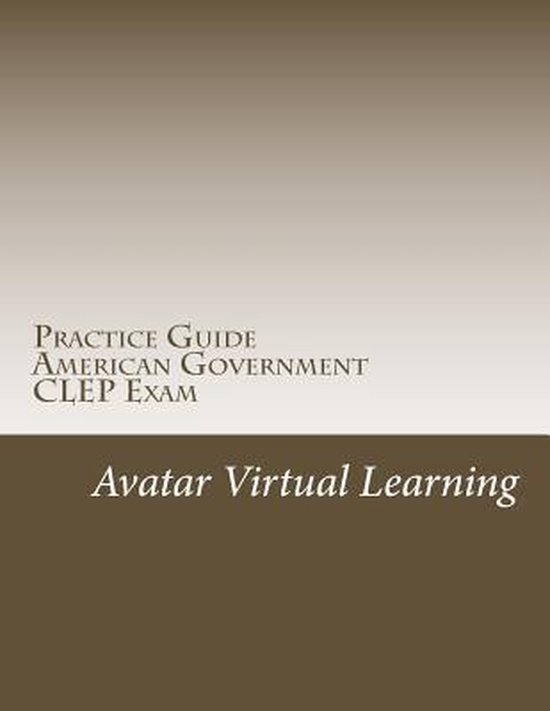 Practice Guide for CLEP American Government - cover