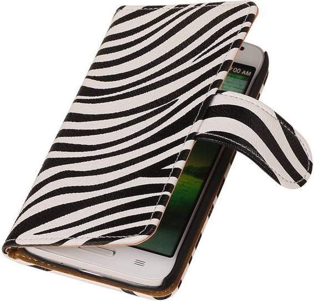 Sony Xperia Z3 Book Case Zebra Hoesje