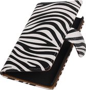 Acer Liquid Z5 Book Case Zebra Hoesje