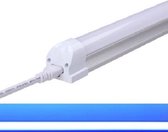 Tube LED Fluorescent Bleu - 9 Watt - 60 cm - Avec Luminaire