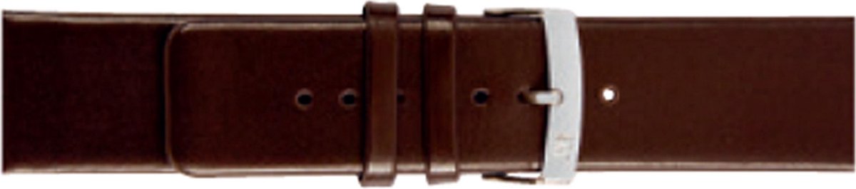 Morellato horlogeband Large X3076875032CR26 - PMX032LARGE26 Glad leder Donkerbruin 26mm